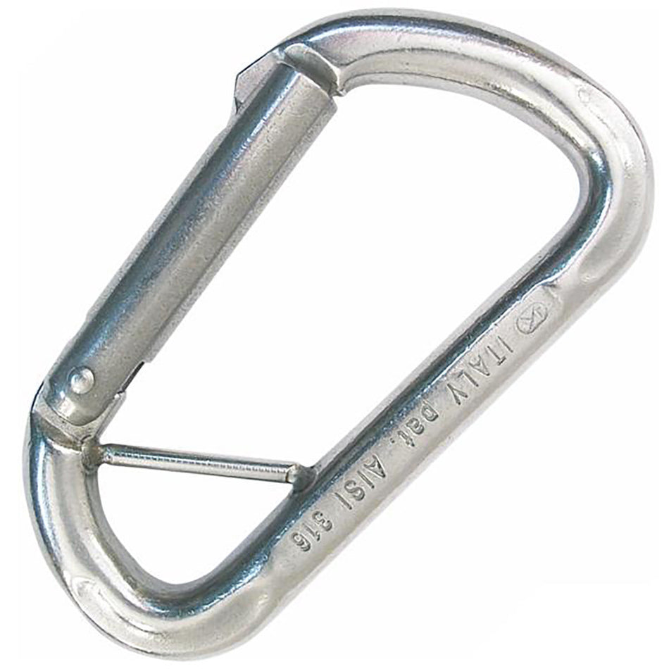 KONG Slideline Karabiner - Rustfritt stål