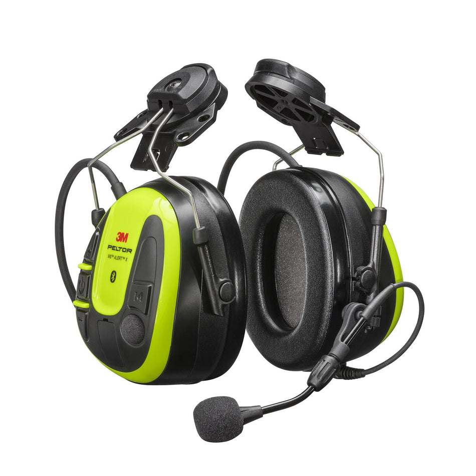 3M PELTOR WS ALERT X+ Bluetooth hørselvern m/hjelmfeste – SNR 29 dB