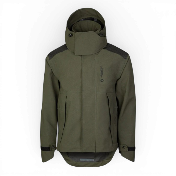 Arbortec Heavy Duty Full Zip Waterproof Jacket - Oliven