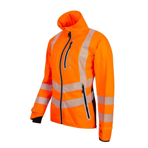 Arbortec BreatheDry ATHV4420(F) vanntett arbeidsjakke dame – Hi-Vis oransje