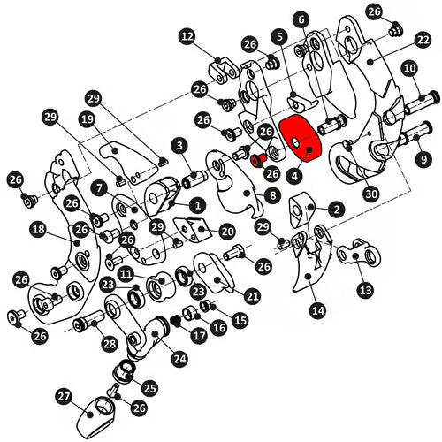 ART BlackBird Friciton Booster Clamp Jaw