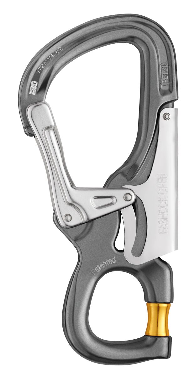 Petzl EASHOOK OPEN hurtig karabin