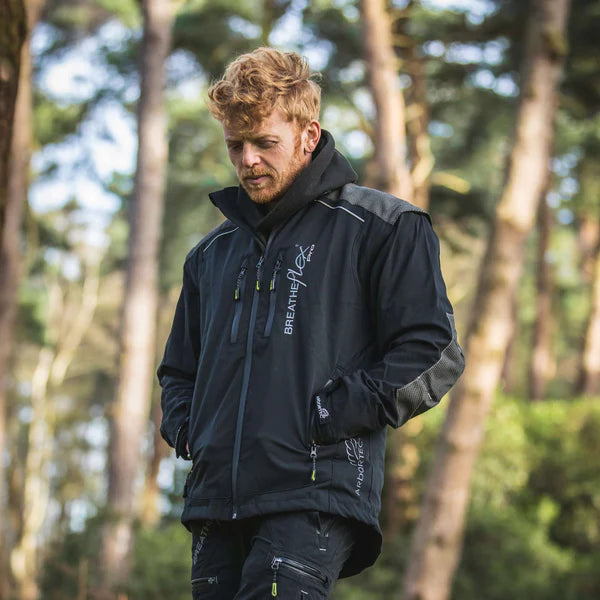 Arbortec Breatheflex Pro Work Jacket - Sort