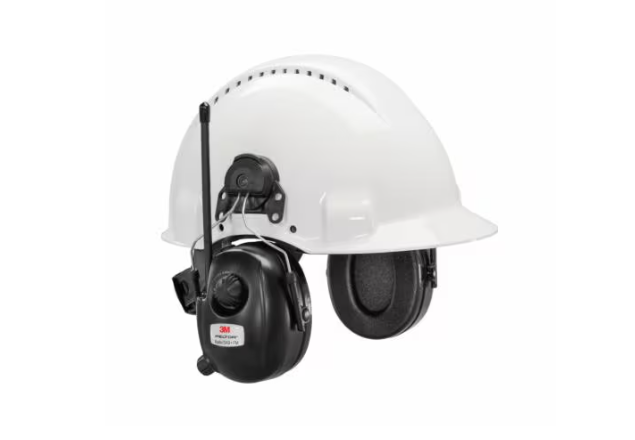 3M PELTOR DAB+ / FM øreklokker med hjelmfeste