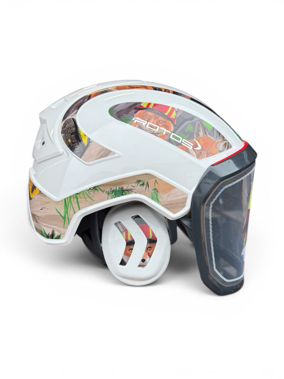 Pfanner PROTOS® Skogshjelm – WiffZack Edition Hvit