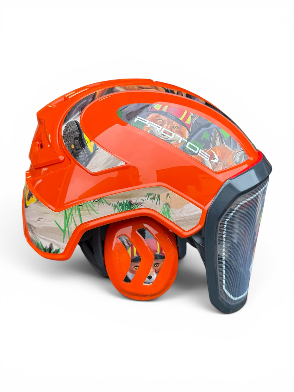 Pfanner PROTOS® Skogshjelm – WiffZack Edition Orange