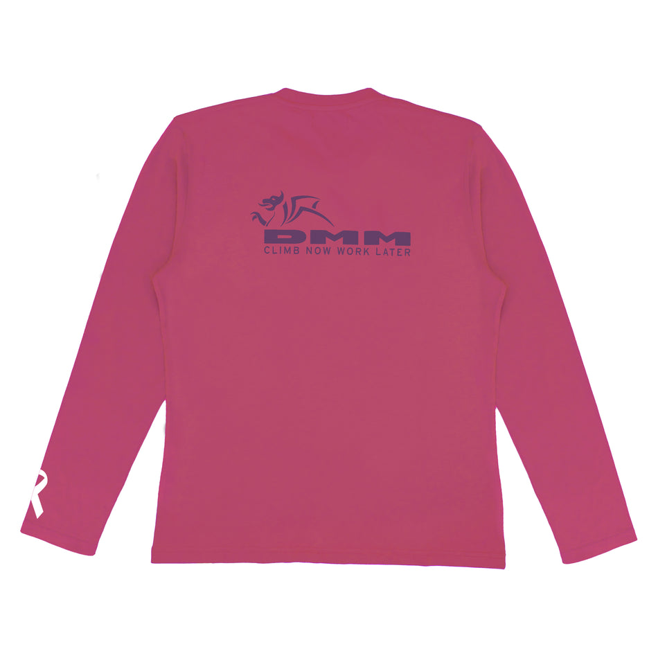 DMM Climb Now Work Later T-skjorte PINK