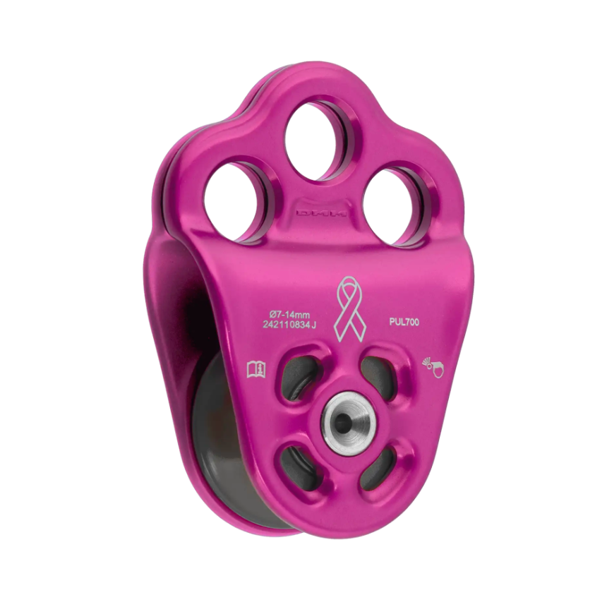 DMM Triple Attachment Pulley Rosa