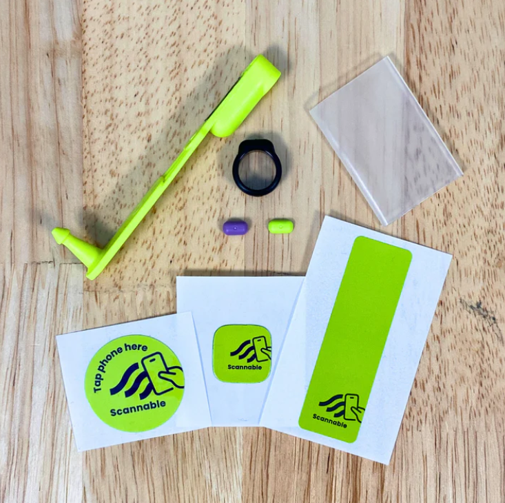 NFC Tag Pack - Prøvepakke (7 Tagger)