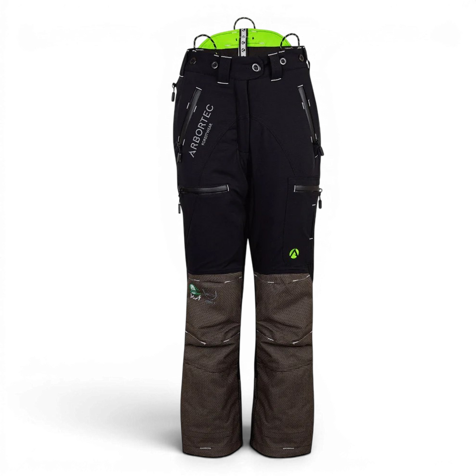 Arbortec Breatheflex Pro Women's Chainsaw Trousers Black - Design A/Class 1