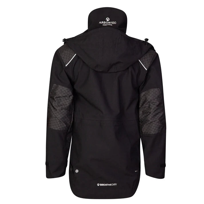 Arbortec Heavy Duty Half Zip BreatheDry® Jacket - Sort