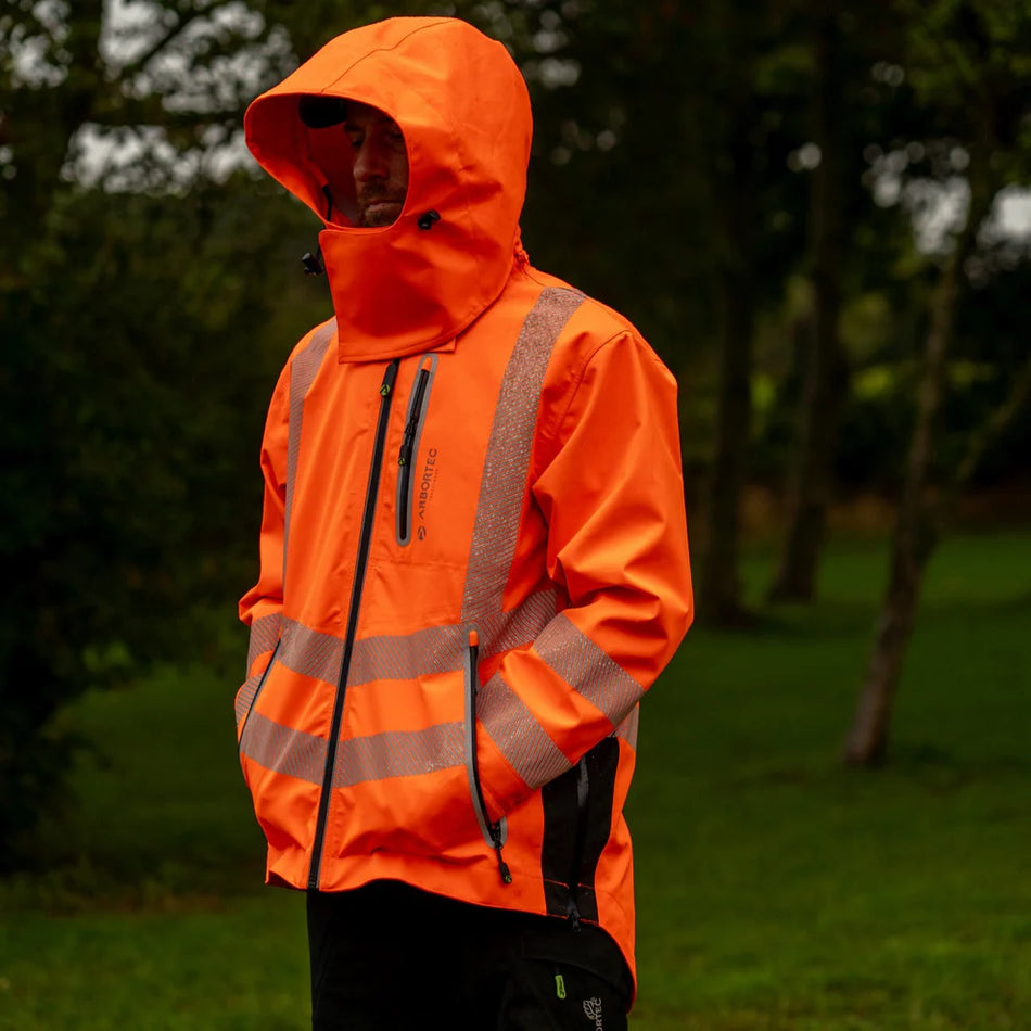 Arbortec BreatheDry® Hi-Vis Vanntett Jakke
