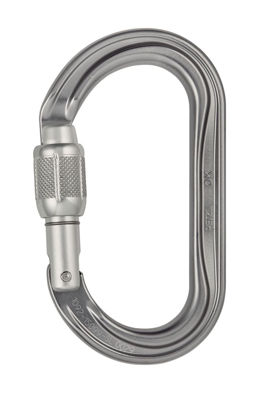 Petzl OK karabinkrok med screw-lock - Anton's Timber