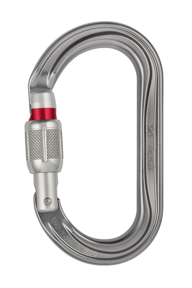 Petzl OK karabinkrok med screw-lock - Anton's Timber