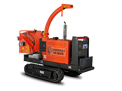 Timberwolf flishogger på belter 24,8 hk Kubota Diesel - Anton's Timber